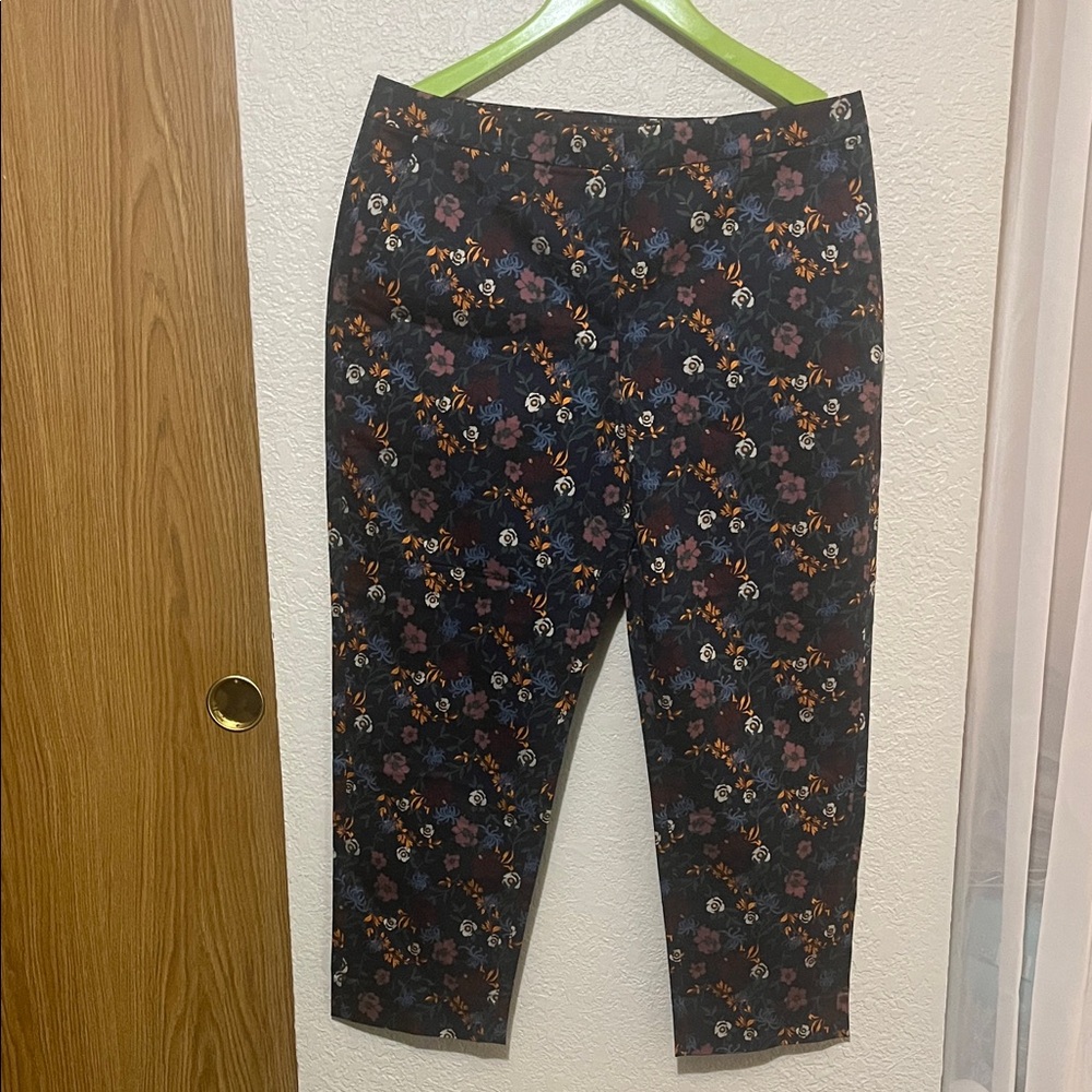 Wildfang Multicolor Floral Trousers